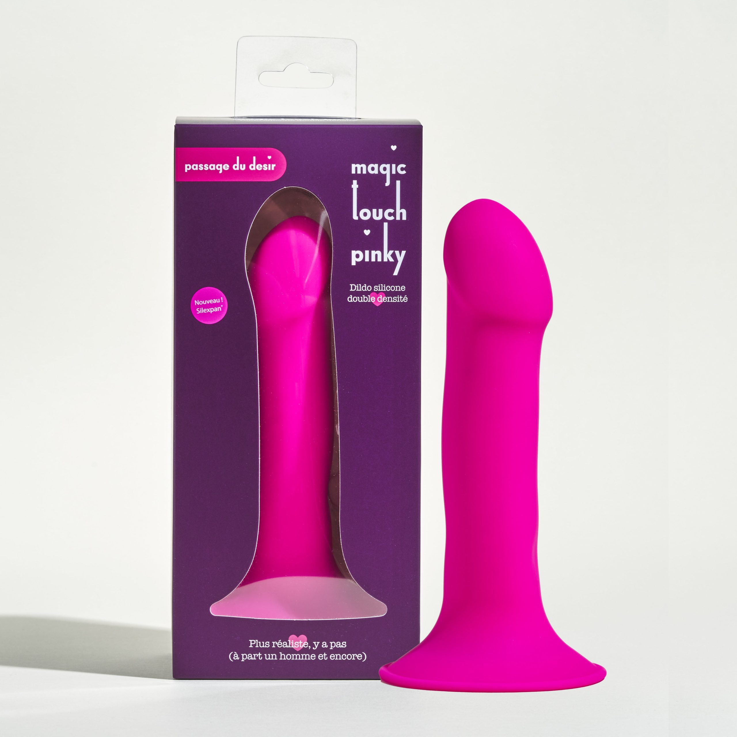 Dildo double densité Magic Touch Pinky