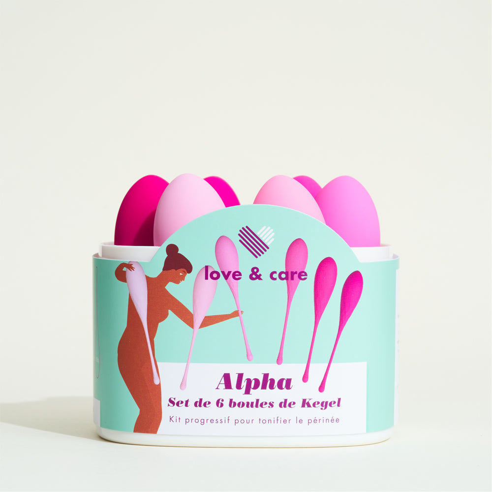 Set de 6 boules de Kegel Alpha Love&Care