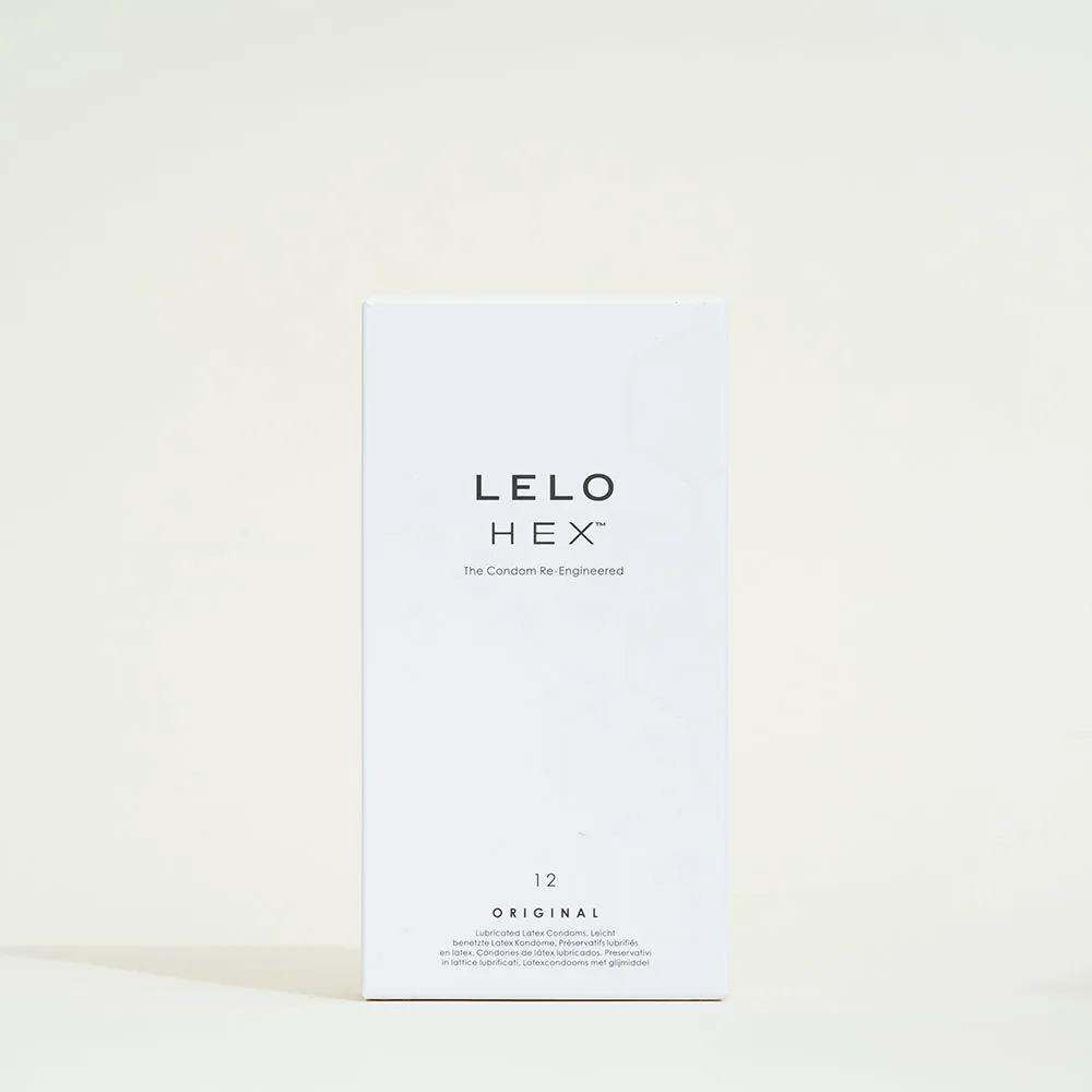 Lelo Hex Original Condoms, pack of 12 (strong, thin, hexagonal design), from our best condoms picks