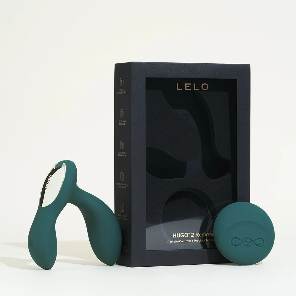Lelo Hugo 2 Remote prostate massager (remote, 8 modes, sensemotion), from our prostate massager picks