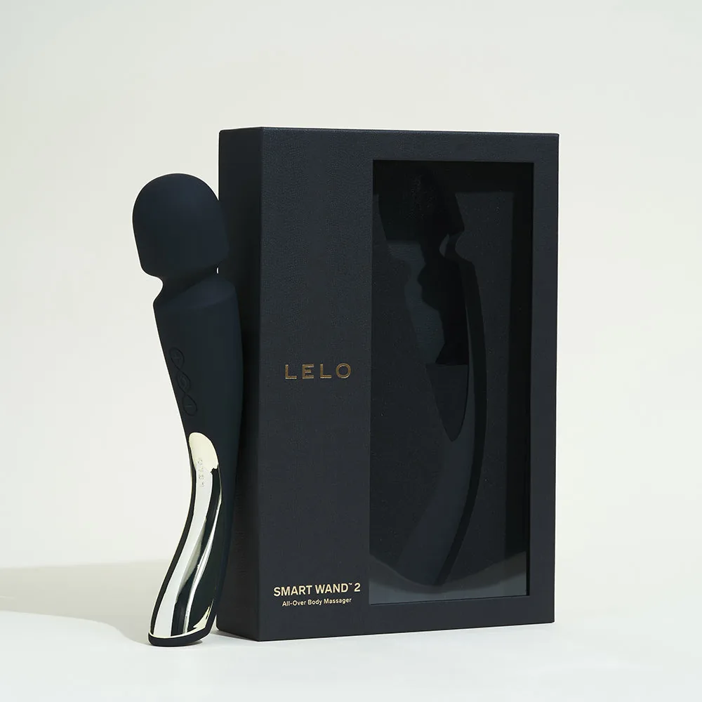 Wand vibrant Smart Wand 2 Lelo (cordless, silicone, 10 modes), from our wand vibrator picks