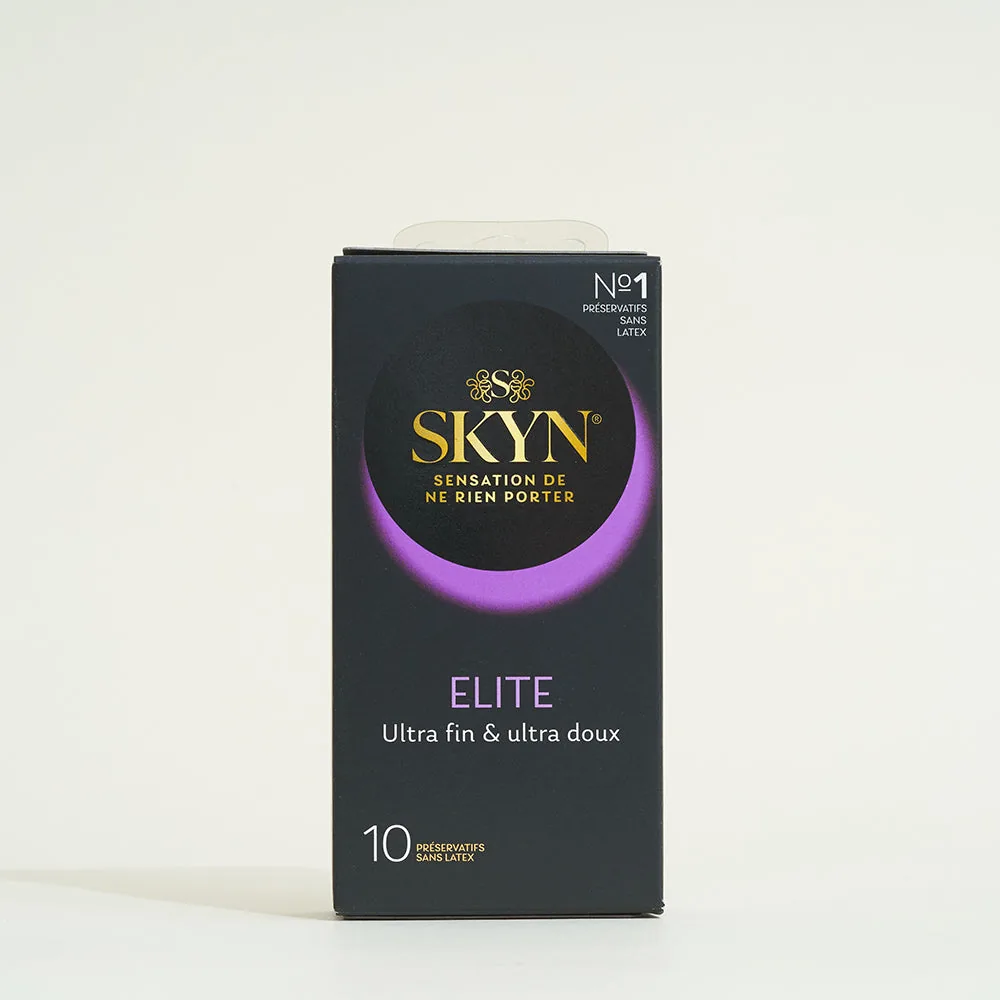 Skyn Elite ultra thin latex free condoms (ultra thin, latex free, long shelf life), from our best condoms picks