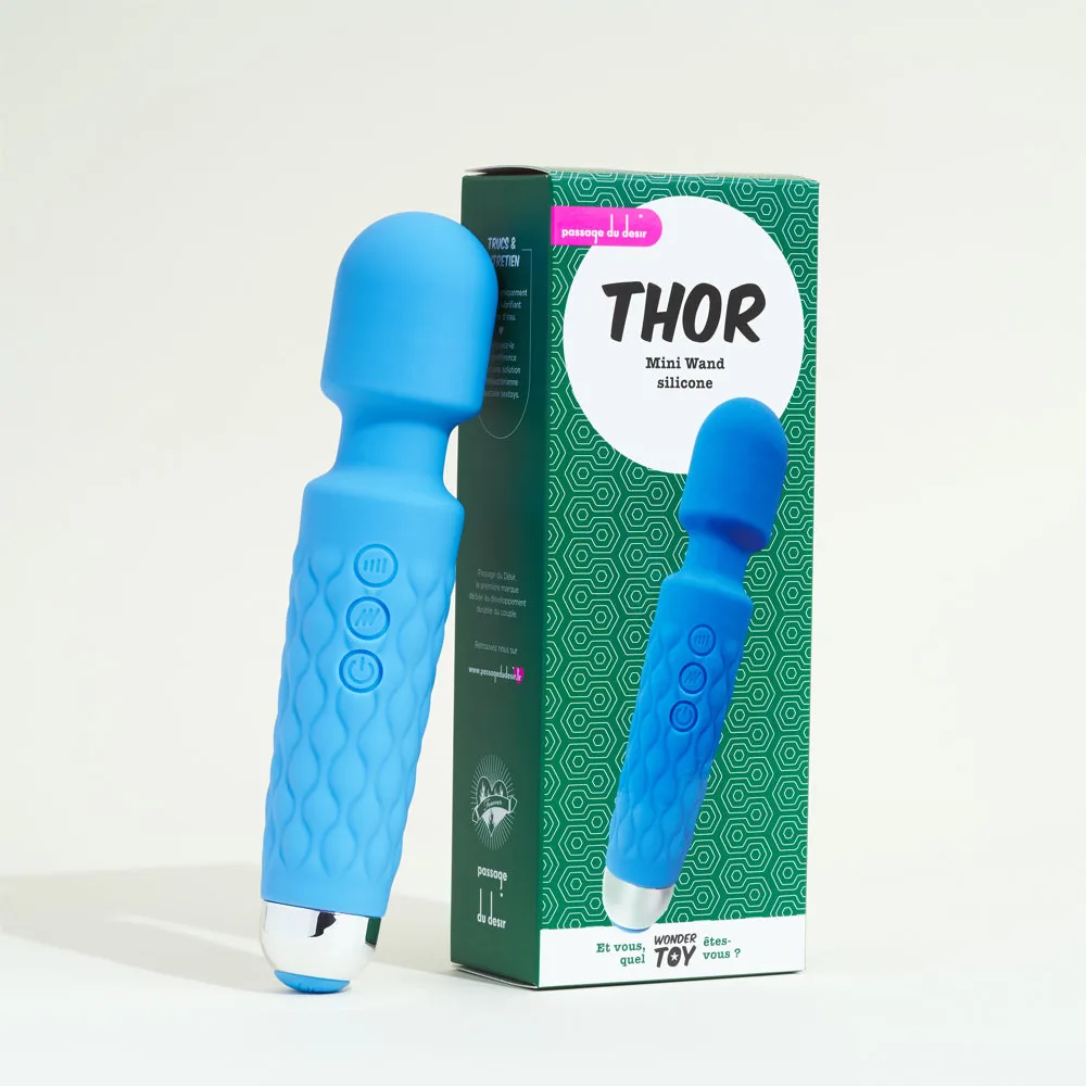 Mini Wand Thor (20 cm, 8 intensities, 20 patterns), from our wand vibrator picks
