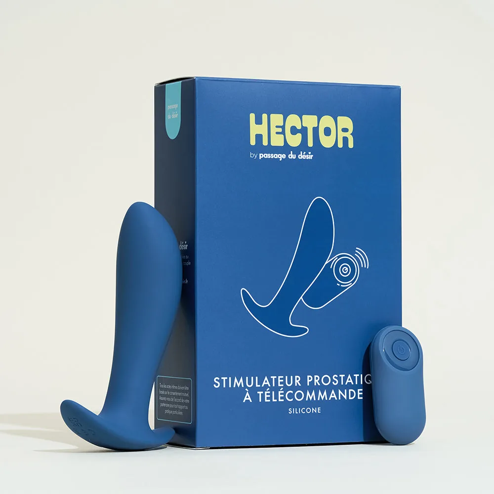 Hector remote control prostate massager (10 modes, rechargeable, 3.2 cm wide), from our prostate massager picks
