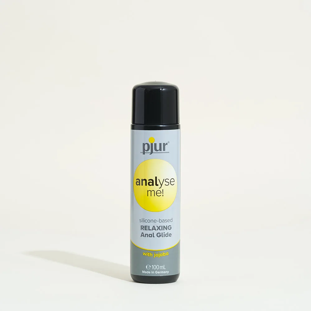 Analize Me silicone lube (silicone, jojoba, long lasting), from our anal lube picks