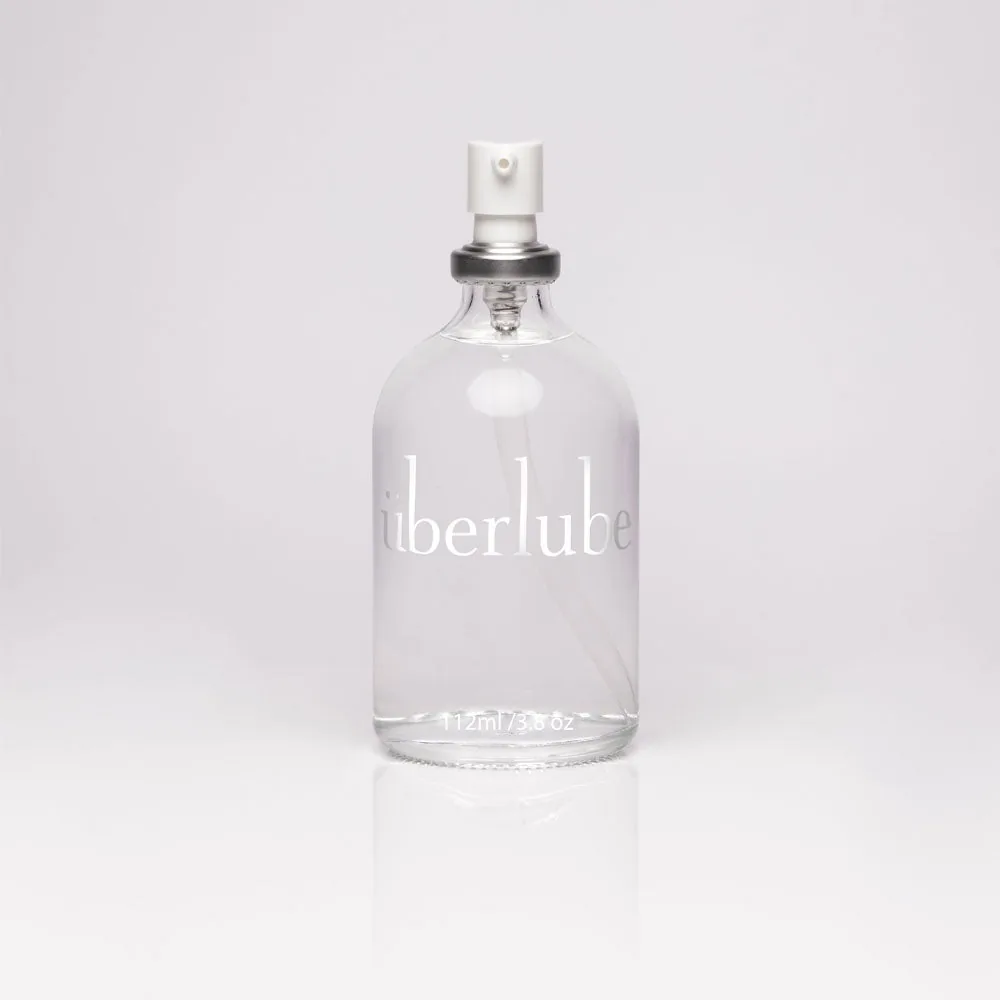 Überlube luxury silicone lube (long lasting, 4 ingredients, sweat resistant), from our silicone lube picks