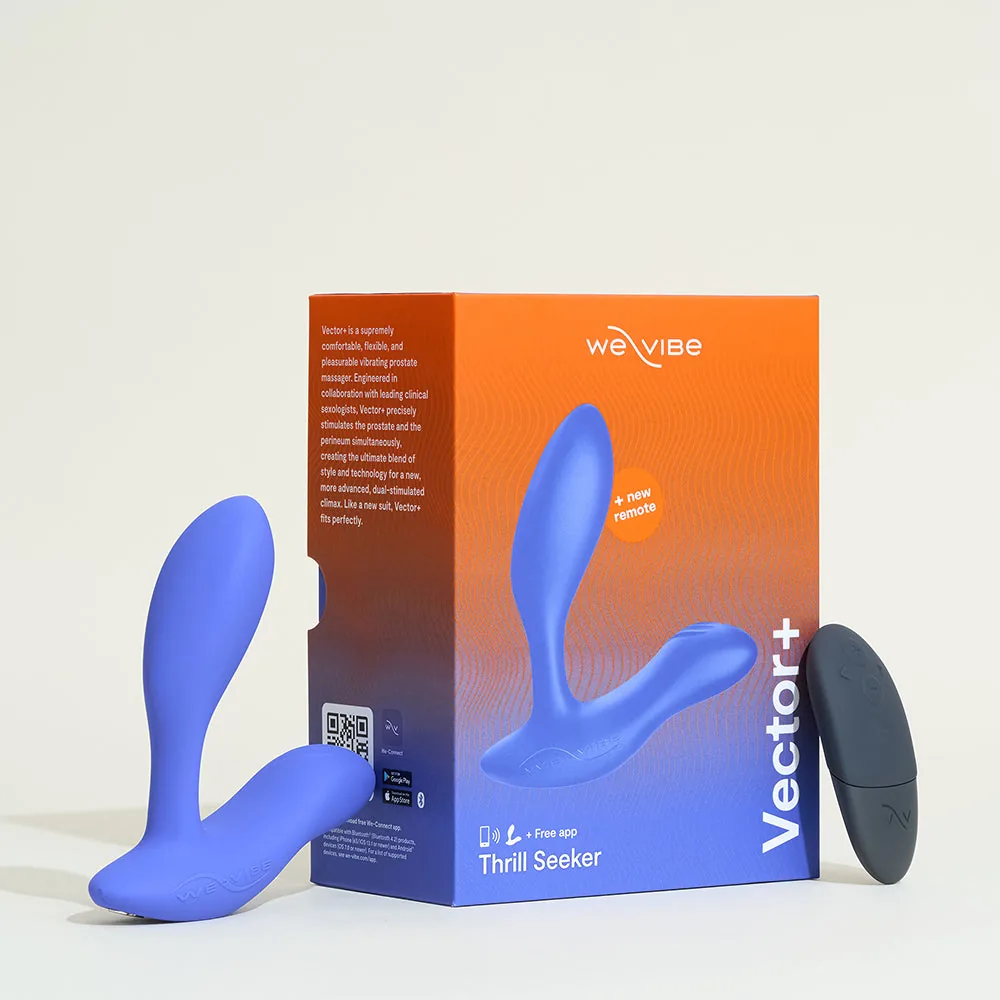 We Vibe Vector+ app controlled prostate massager (app control, adjustable, silicone), from our prostate massager picks