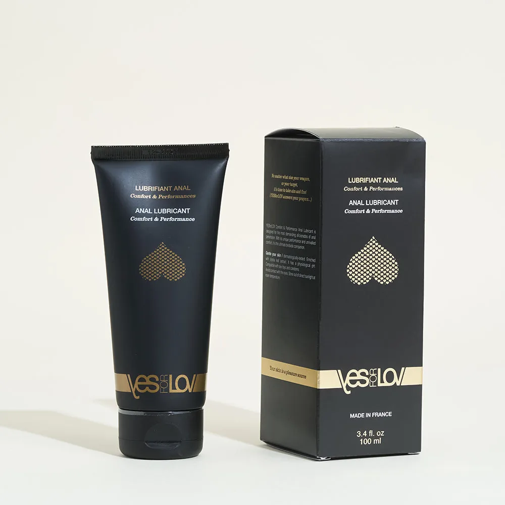 YESforLOV anal lube (jojoba, odourless, non sticky), from our anal lube picks